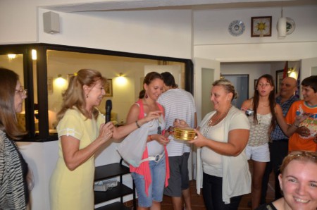 "Una de las ganadoras en el Día De La Familia Balear"